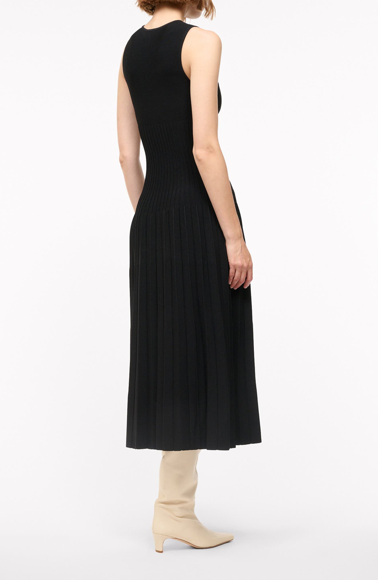 Elyse Pleated Sleeveless Knit Maxi Dress - image 2