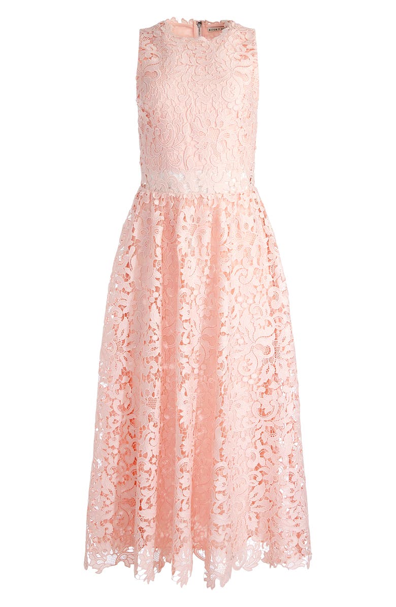 Babette Sleeveless Lace Midi Dress