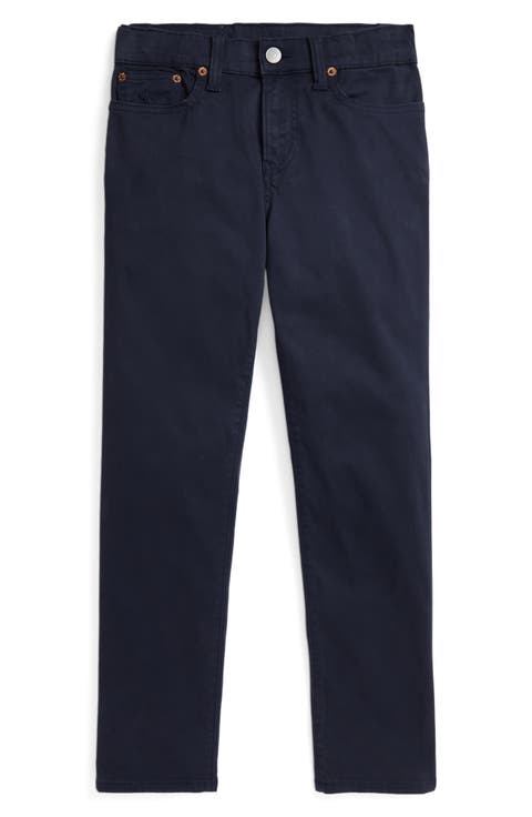 Kids' 5-Pocket Cotton Stretch Sateen Pants (Big Kid)