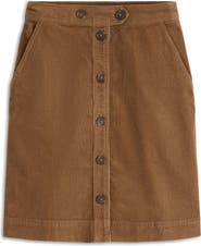 Boden Celia Stretch Cotton Corduroy Skirt