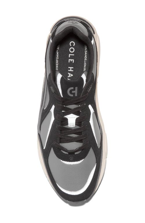 Cole Haan Grandpro Millenia Sneaker In Black/lava Smoke/ivory
