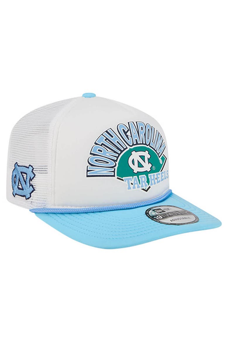 Men's New Era  White North Carolina Tar Heels Diamond 19TWENTY Golfer Adjustable Hat, Main, color, White