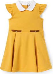 Janie and Jack Flutter Sleeve Ponte Dress