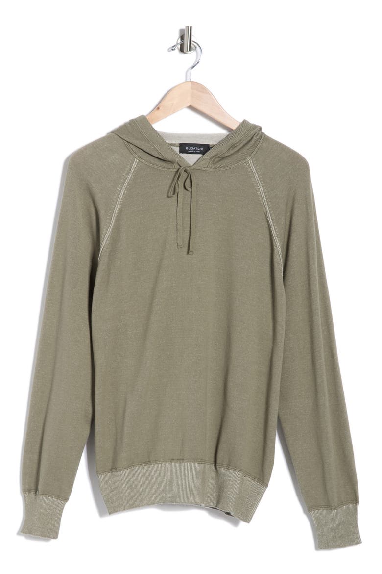 Raglan Sleeve Cotton Hoodie, Alternate, color, SEA SPRAY