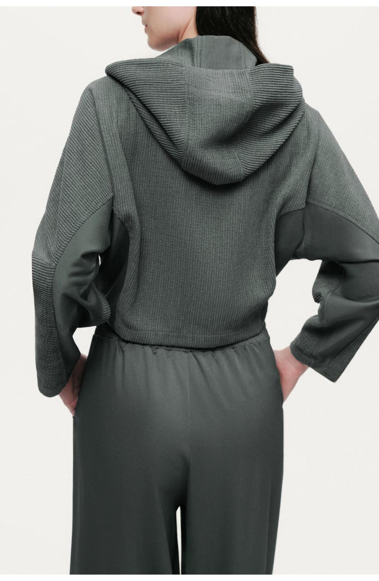 Nocturne High-Rise Tailored Pants, Alternate, color, Anthracite