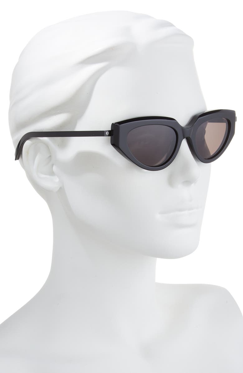 Balenciaga 52mm Cat Eye Sunglasses, Alternate, color, 