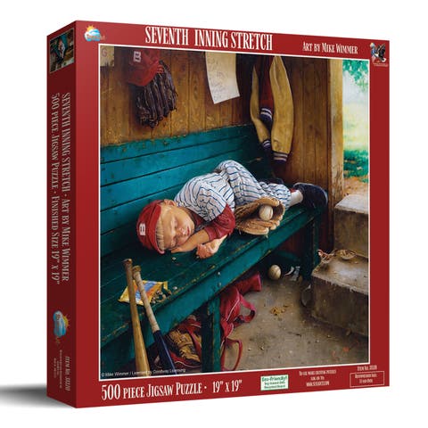 Seventh Inning Stretch 500 piece Jigsaw Puzzle for Adults