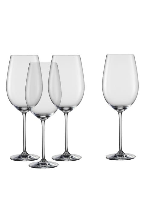 Set of 4 Bordeaux Wine Glasses