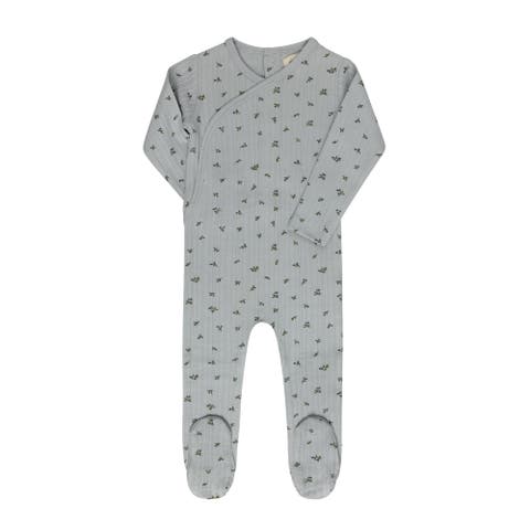 Floral Pointelle Collection - Footie