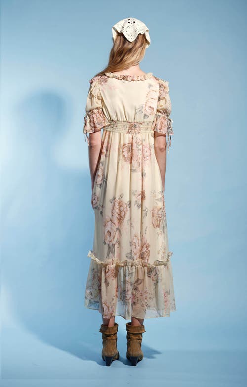 Shop Walter Baker Georgia Dress In Desert Rose