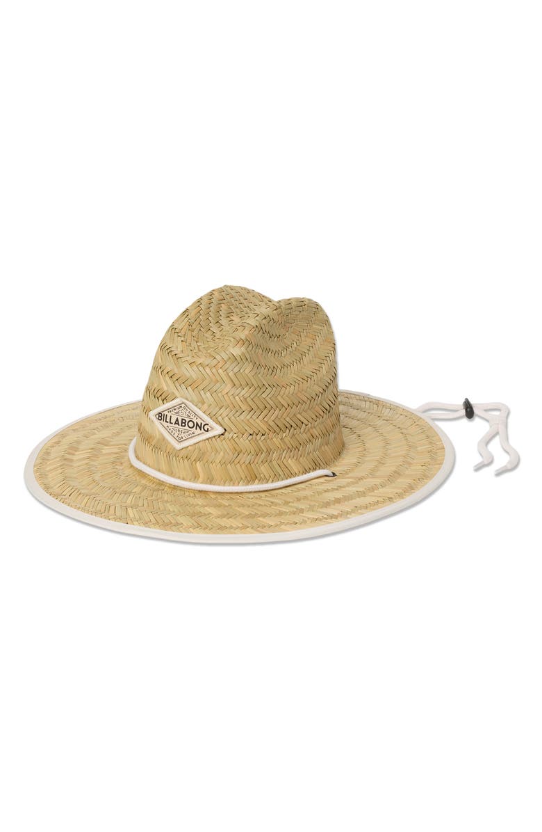 Billabong Tipton Woven Straw Sun Hat, Main, color, Salt Crystal