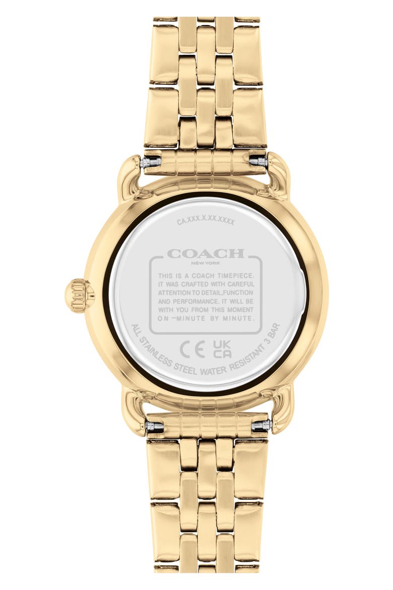Elliot Bracelet Watch, 28mm, Alternate, color, GOLD