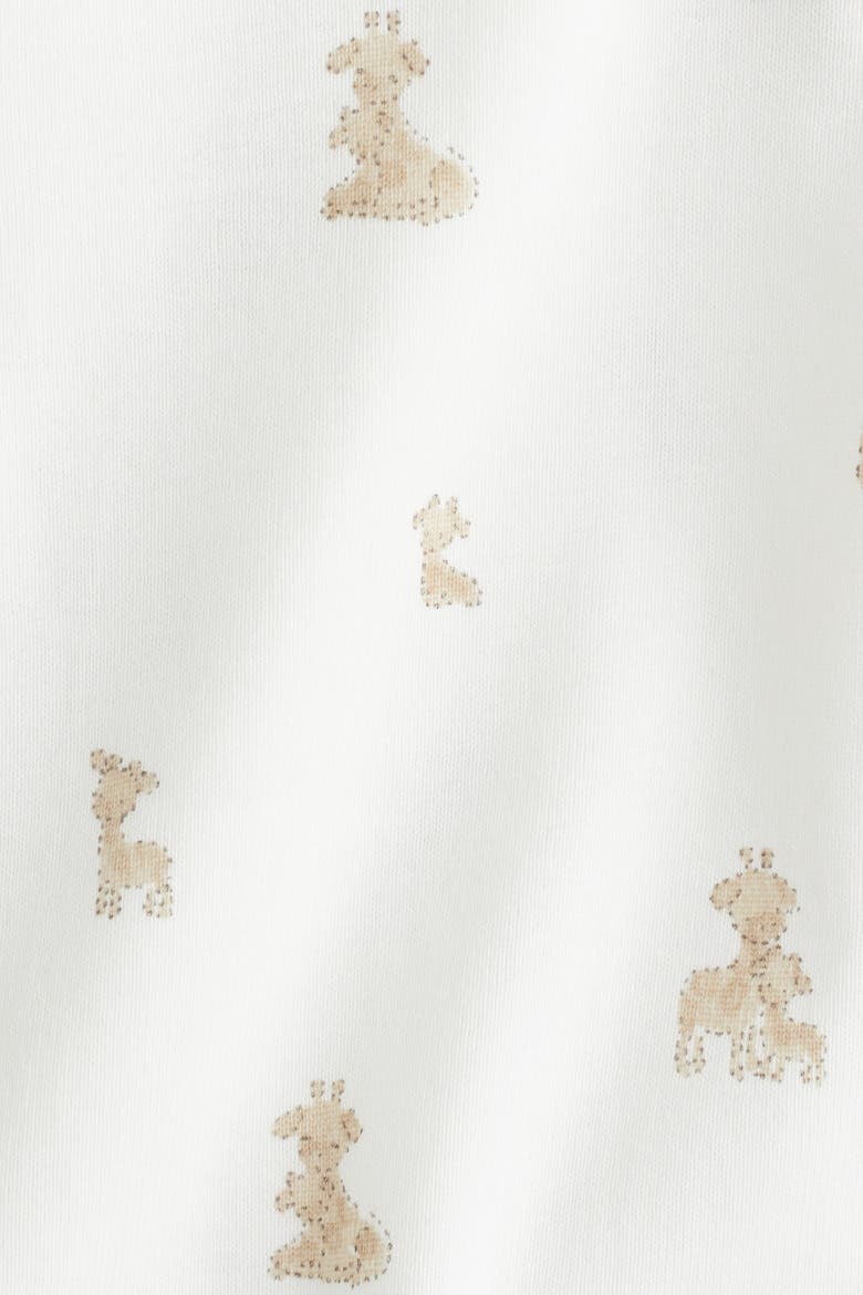 5-pack Wrapover Bodysuits, Alternate, color, White/Brown/Giraffes
