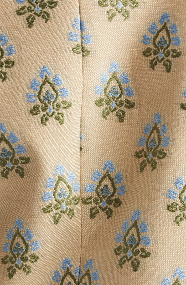Etro Foulard Print Stretch Wool & Cotton Jacket, Alternate, color, Beige/ Blue Multicolor