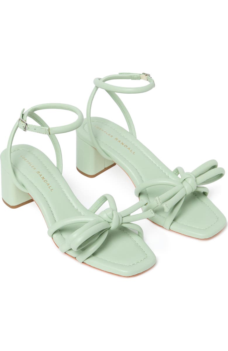 Loeffler Randall Mikel Knotted Sandal, Alternate, color, Mint