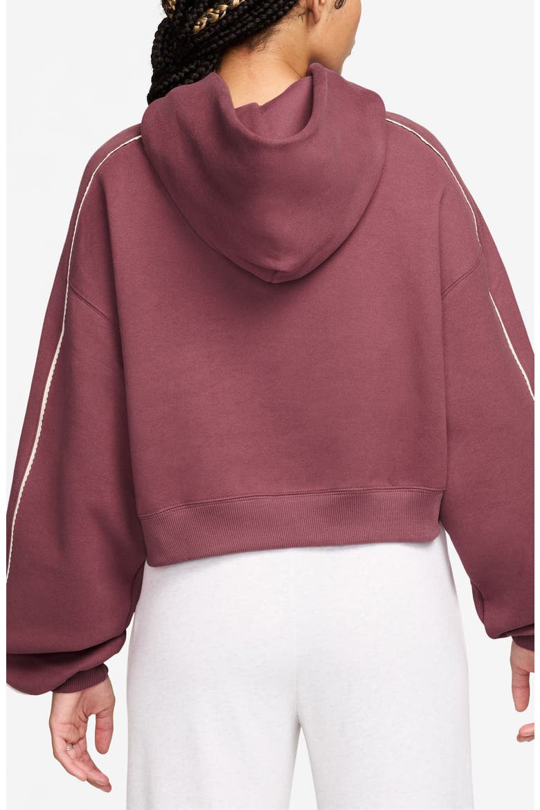 Sportswear Oversized Fleece Hoodie, Alternate, color, 654 PKSMOK/ PKSMOK