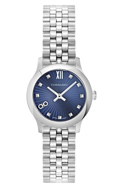 Duo Mini Bracelet Watch, 25mm