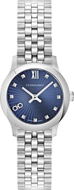 FERRAGAMO Duo Mini Bracelet Watch, 25mm