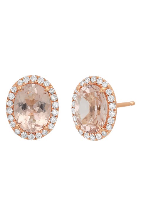 Morganite Stud Earrings (Nordstrom Exclusive)