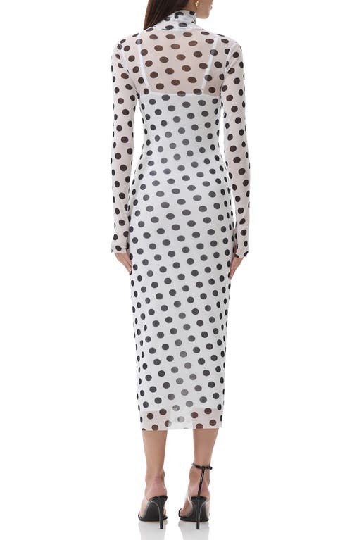 AFRM AFRM SHAILENE LONG SLEEVE BODY-CON MIDI DRESS