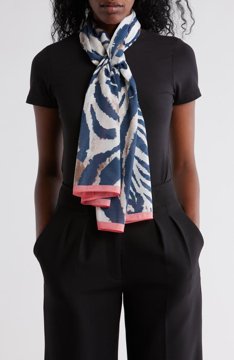 Zebra Oblong Scarf