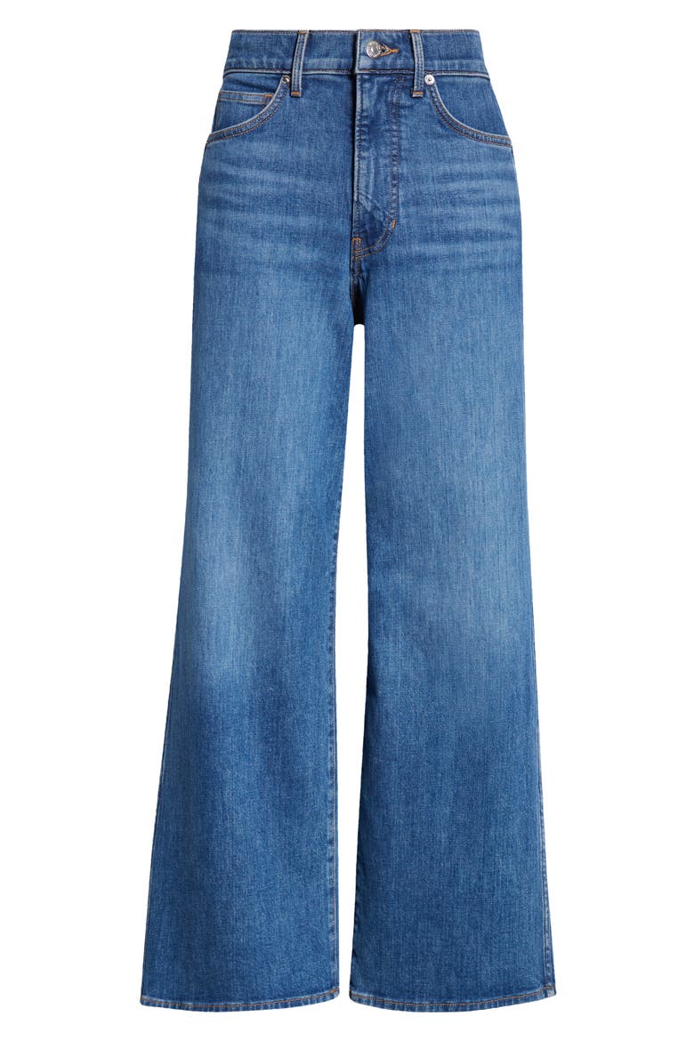 Taylor High Waist Crop Wide Leg Jeans, Alternate, color, SERENDIPITY