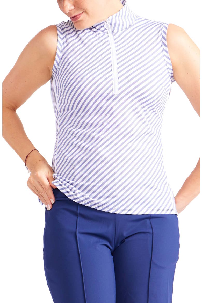 Keep It Covered Sleeveless Top, Main, color, MARKET STRIPE