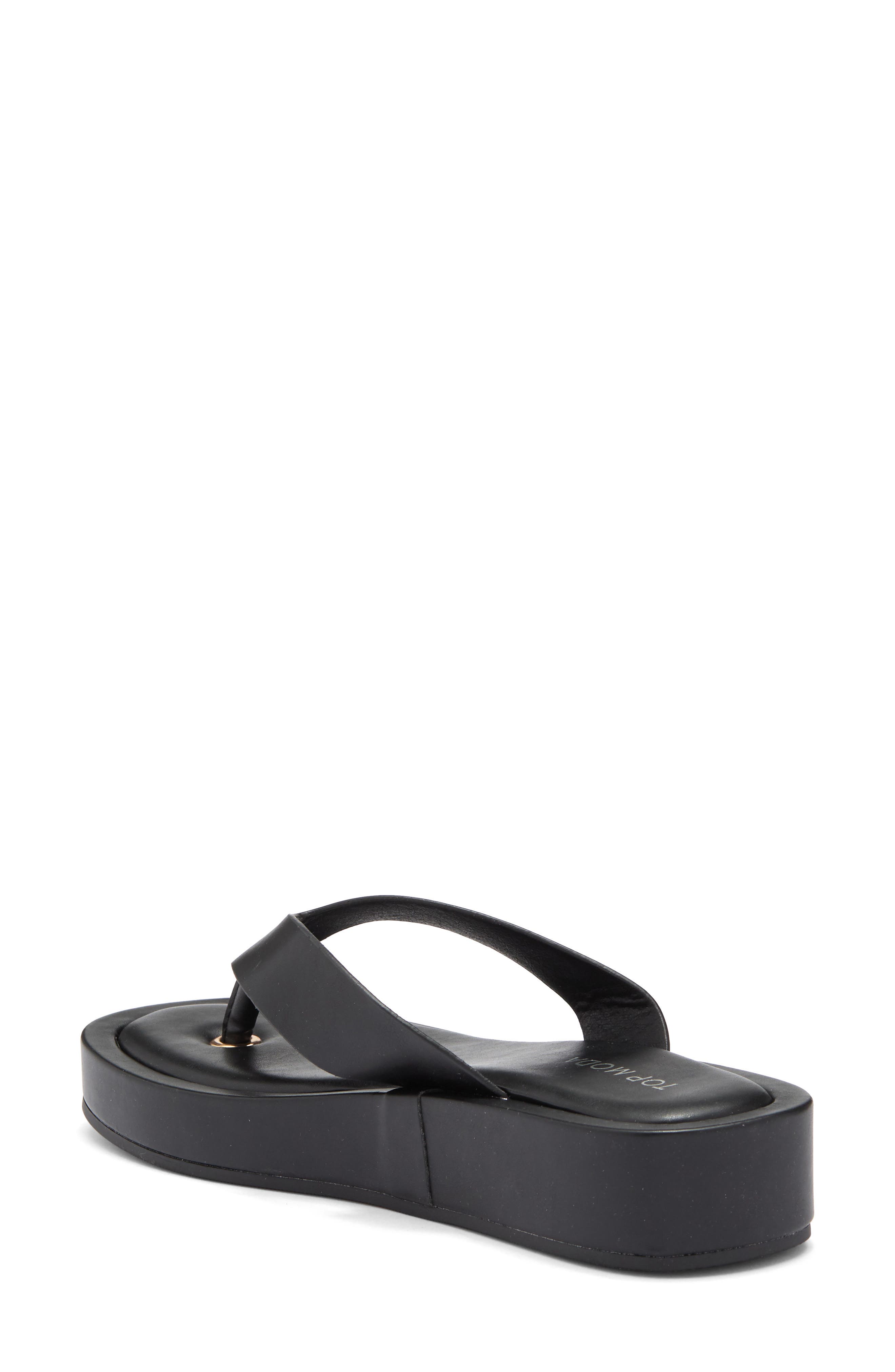 TOP GUY SHOES Raya Platform Flip Flop, Alternate, color, 