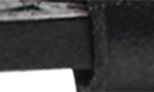 Mango Mini Leather Belt In Black