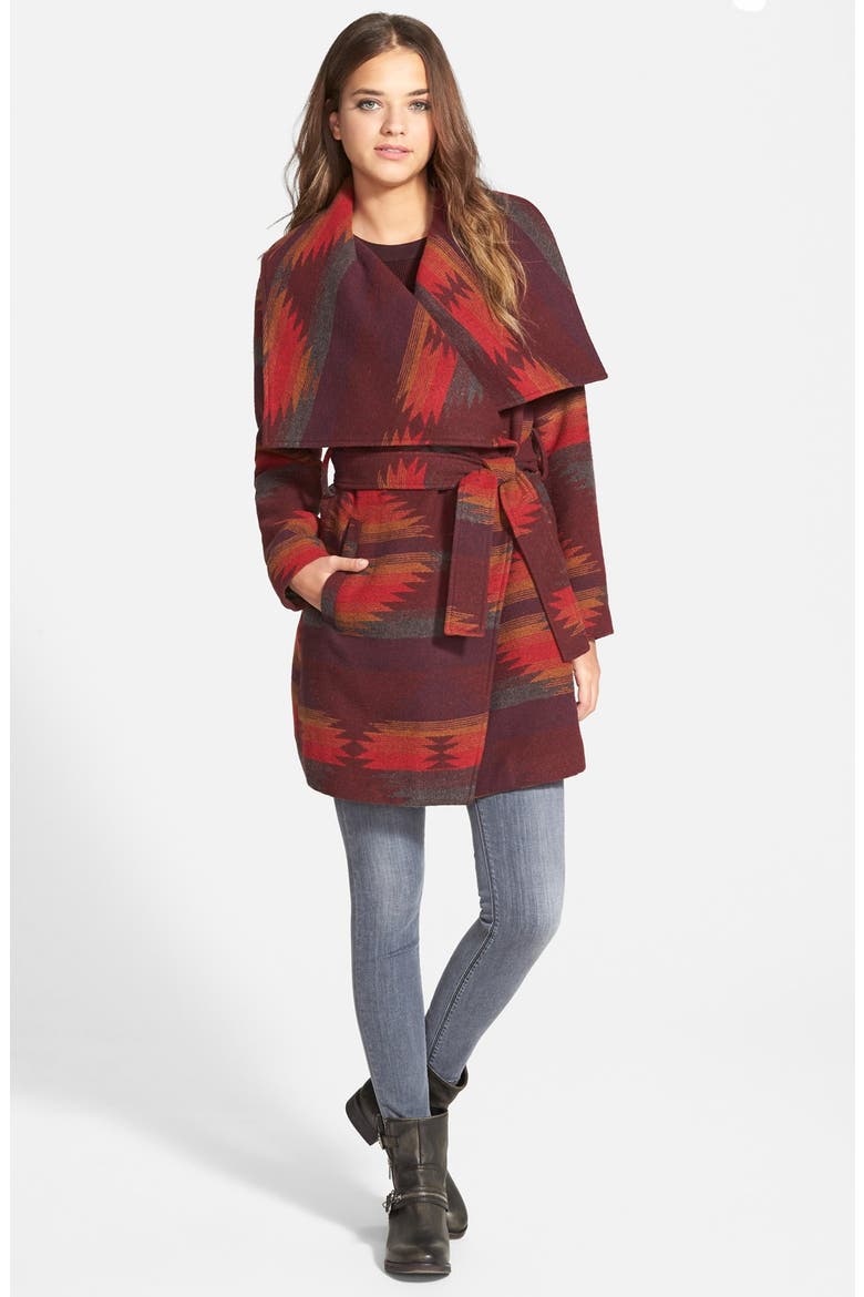 'Brenda' Raglan Pullover (Nordstrom Exclusive), Alternate, color, BURGUNDY