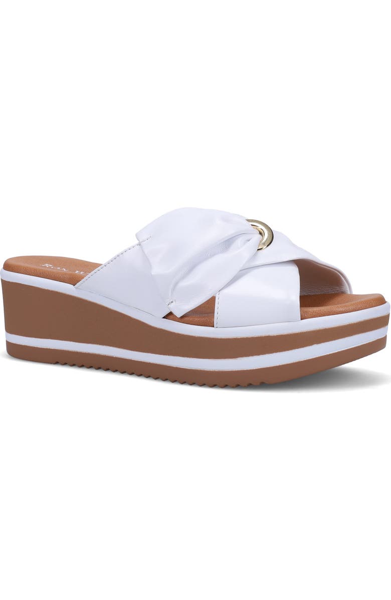Ron White Patrika Platform Wedge Slide Sandal, Main, color,