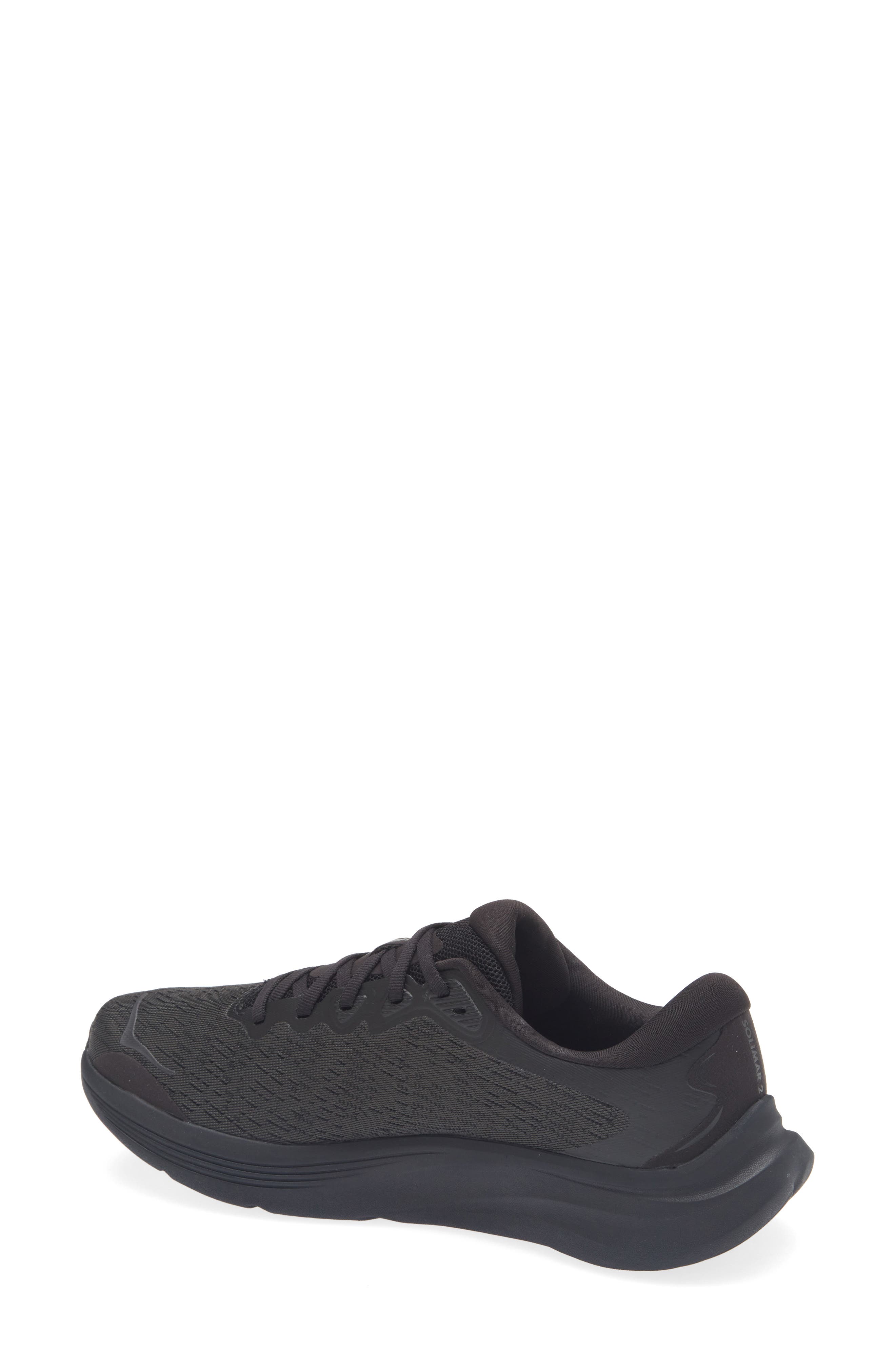HOKA Solimar 2 Running Sneaker, Alternate, color, Black / Black