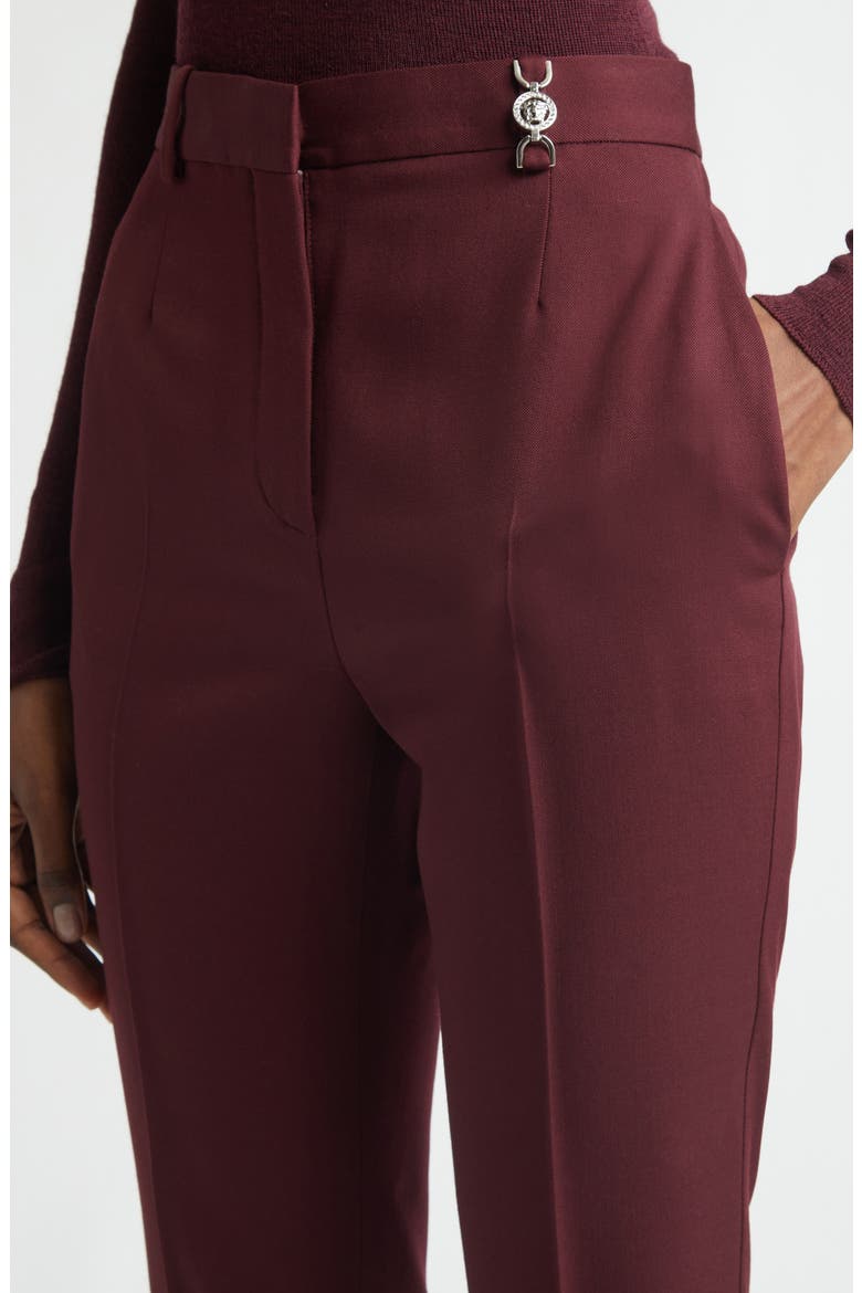 Stretch Virgin Wool Gabardine Flare Leg Pants (Women) | Nordstrom
