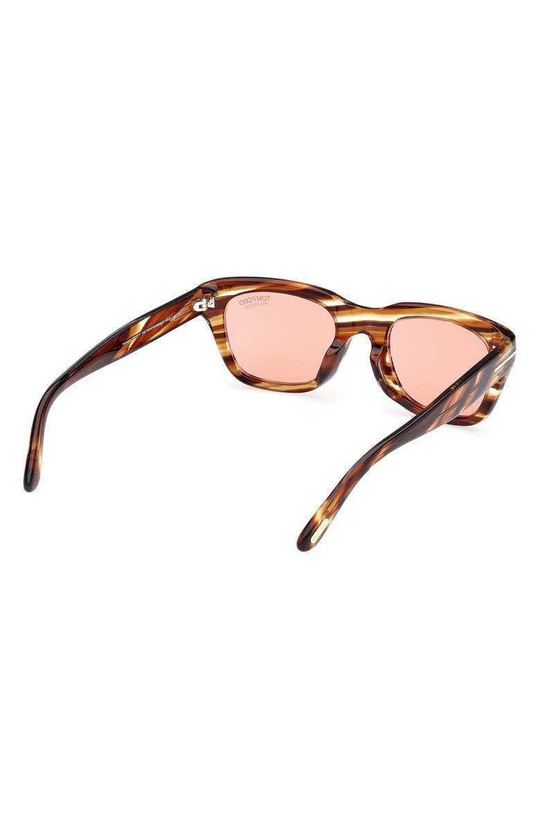 TOM FORD 52mm Square Sunglasses, Alternate, color,