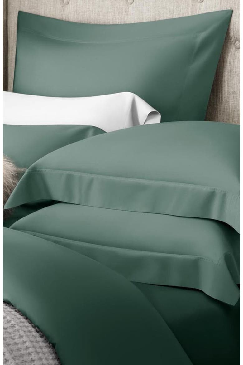 Sensa Duvet Cover, Alternate, color, Green