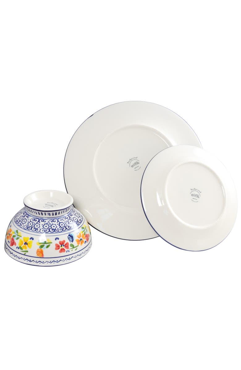 Gibson Elite Luxembourg 12 Piece Dinnerware Set, Alternate, color,