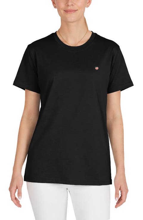 Womens Lil Peach Jersey Tee