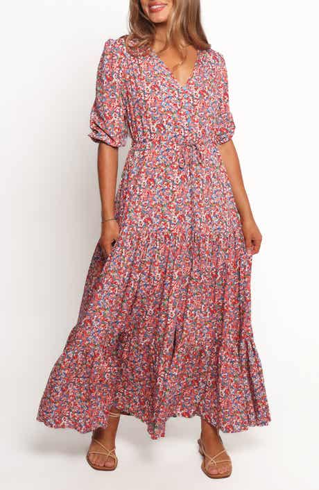 Petal & Pup Kelda Floral Tiered Maxi Dress
