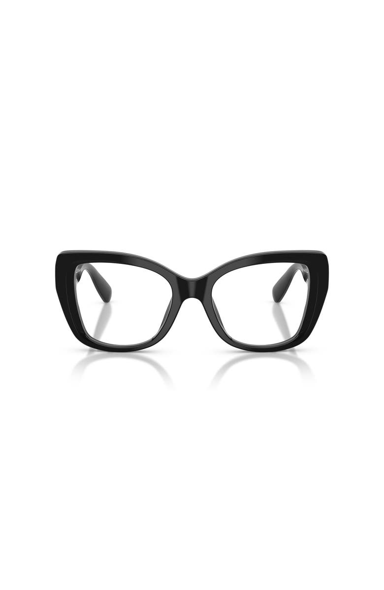 Swarovski 51mm Butterfly optical glasses, Alternate, color, Black