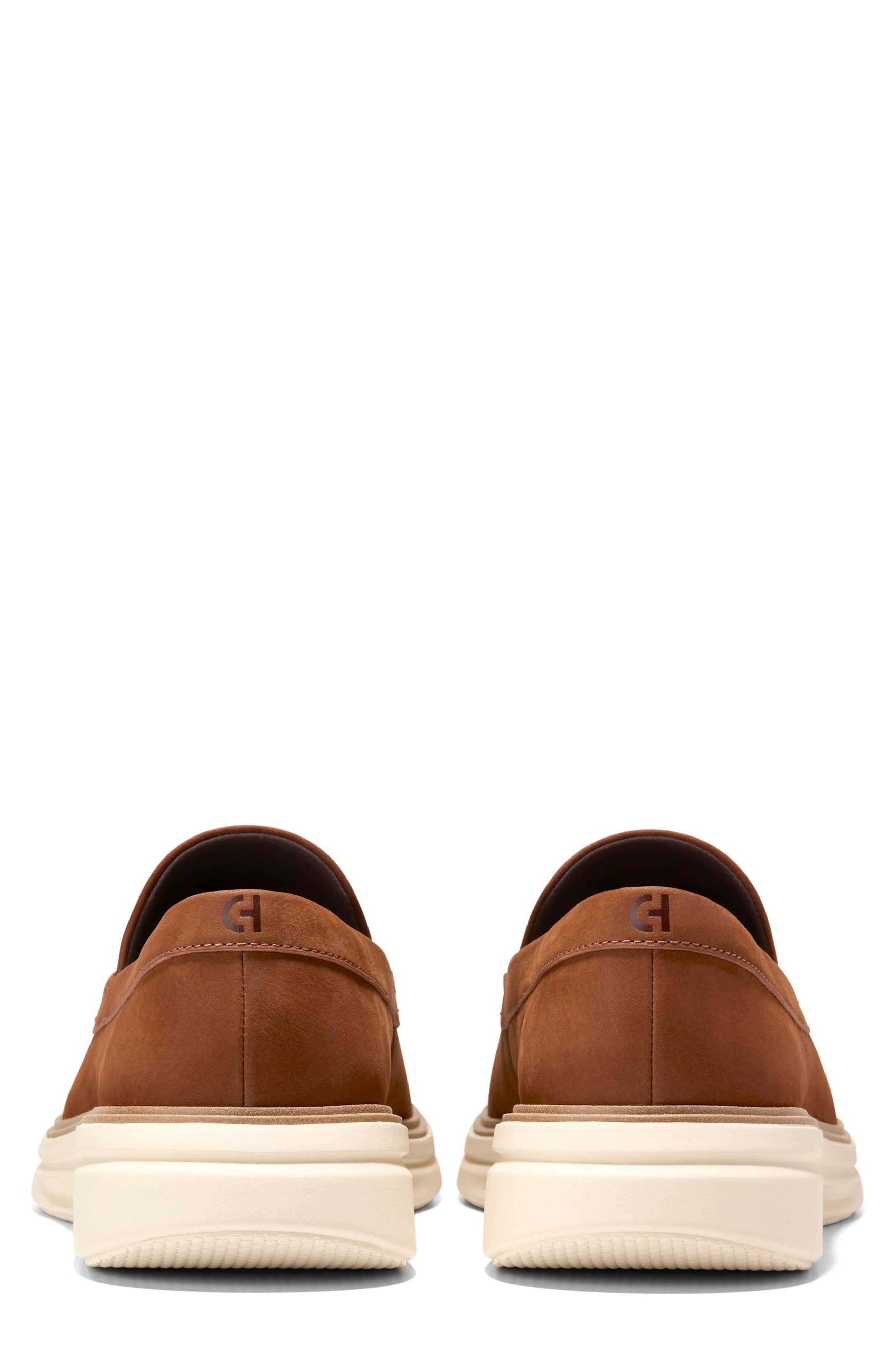 Cole Haan City Spectre Leather Loafer, Alternate, color, Dark Sequoia Nubuck/ Natural