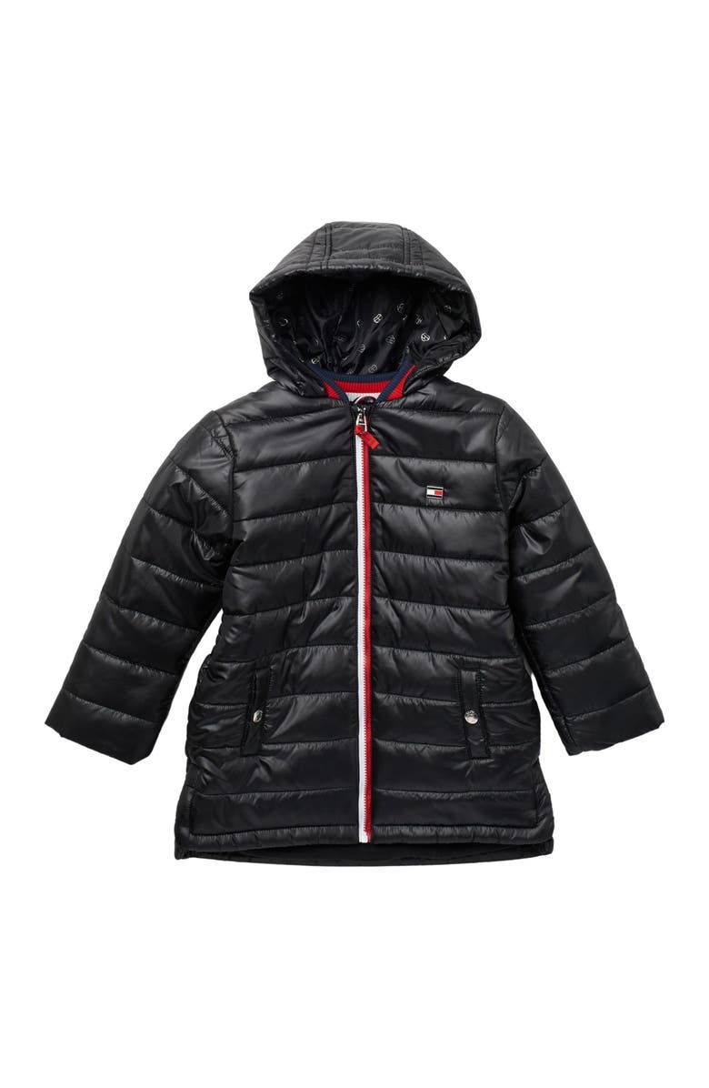 Tommy Hilfiger Sporty Vertical Flag Puffer, Main, color,