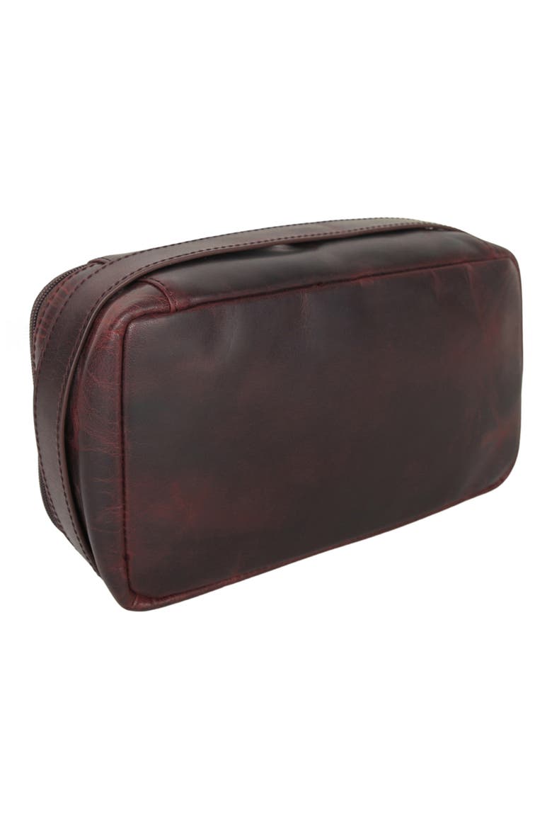 Buffalo Collection Classic Toiletry Kit, Alternate, color, BROWN