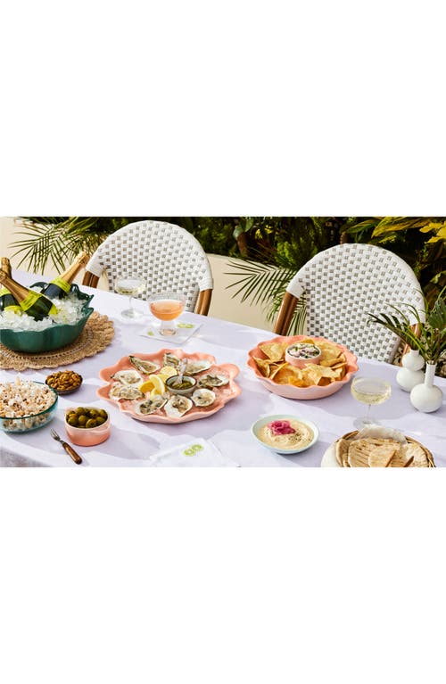 Le Creuset Stoneware Iris Serving Platter In Peche