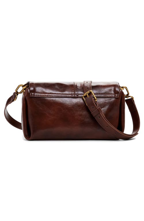 Desigual Faux Leather Crossbody Bag In Brown