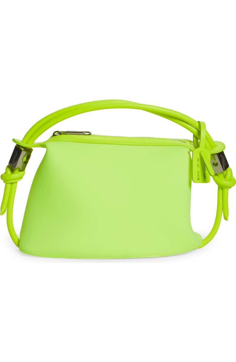 Off-White Slide Scuba Knit Hobo Bag, Main, color,