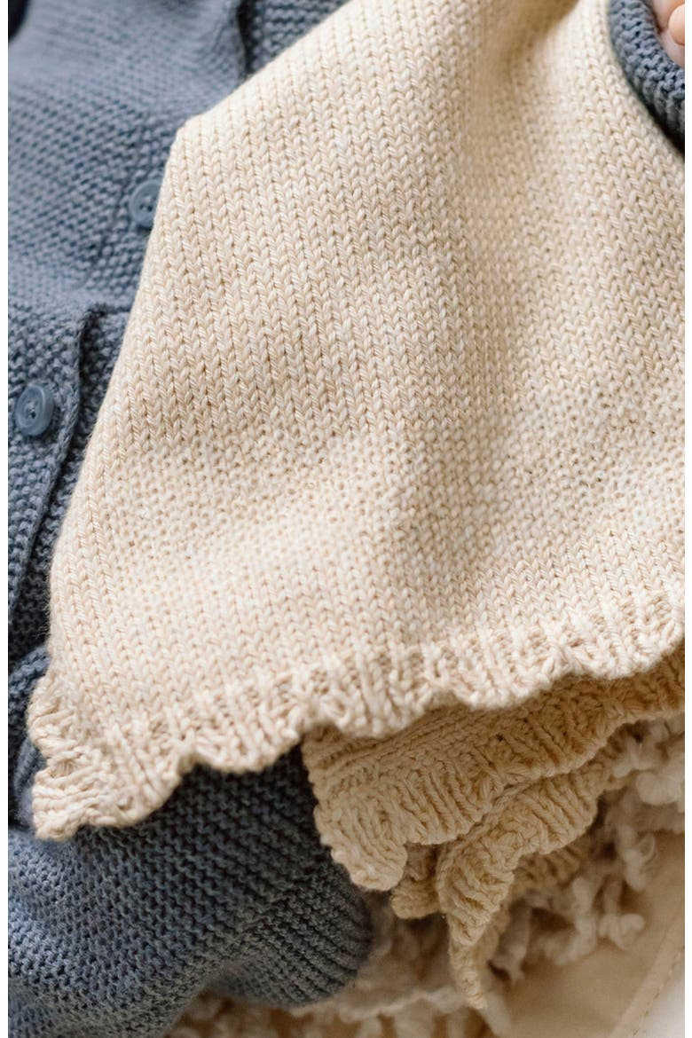 Baby Bunny Lovey & Soother Blanket, Alternate, color, BEIGE