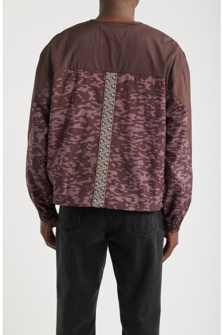 x Morocco x Salehe Bembury King Track Jacket (Nordstrom Exclusive), Alternate, color, CHOCOLATE BROWN