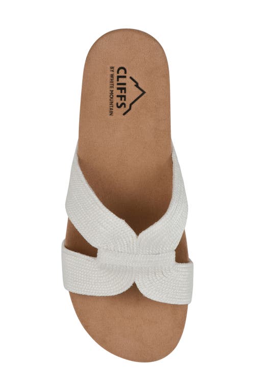 Cliffs By White Mountain Tindra Slide Sandal