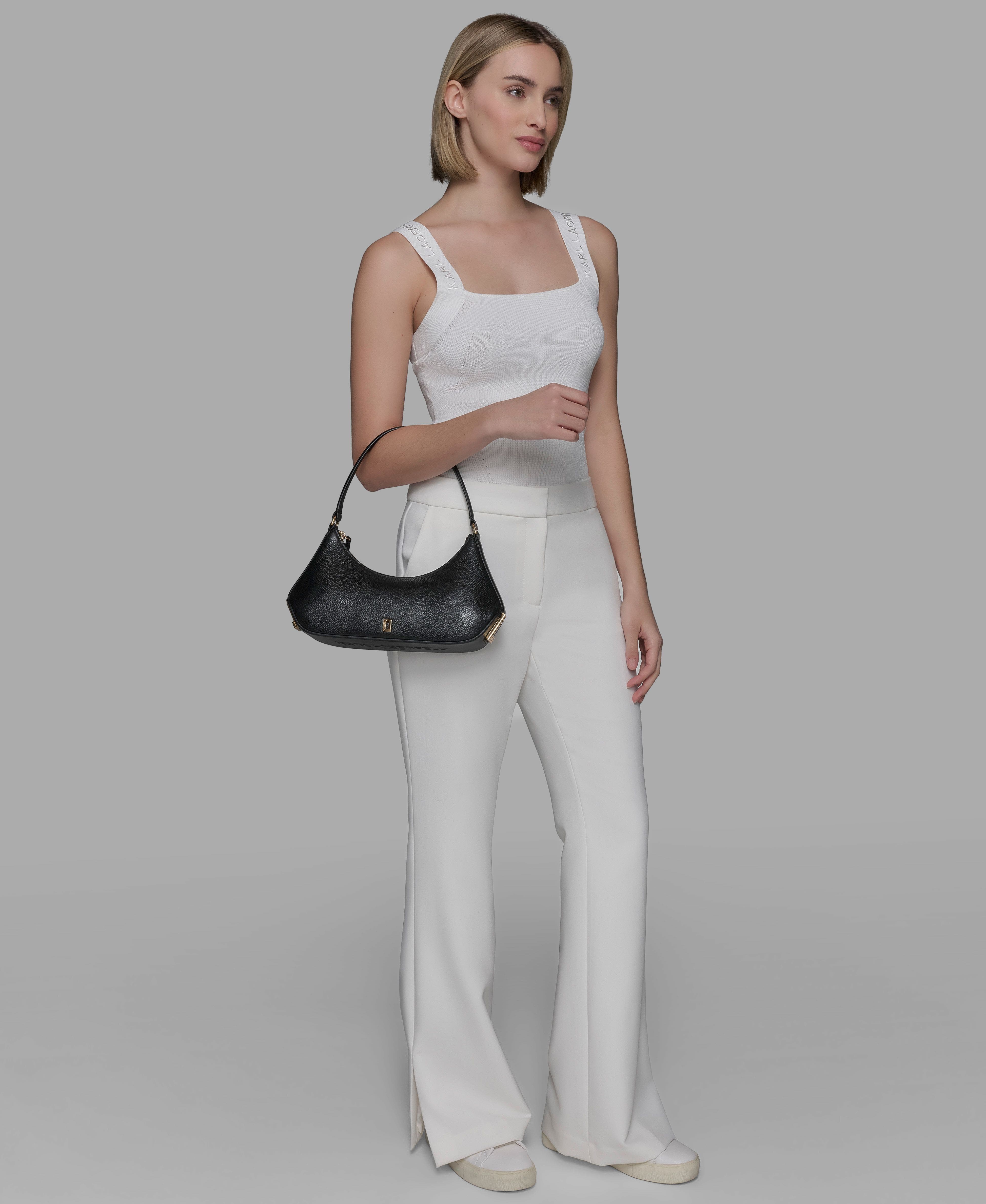 KARL LAGERFELD PARIS Arielle Shoulder, Alternate, color, 