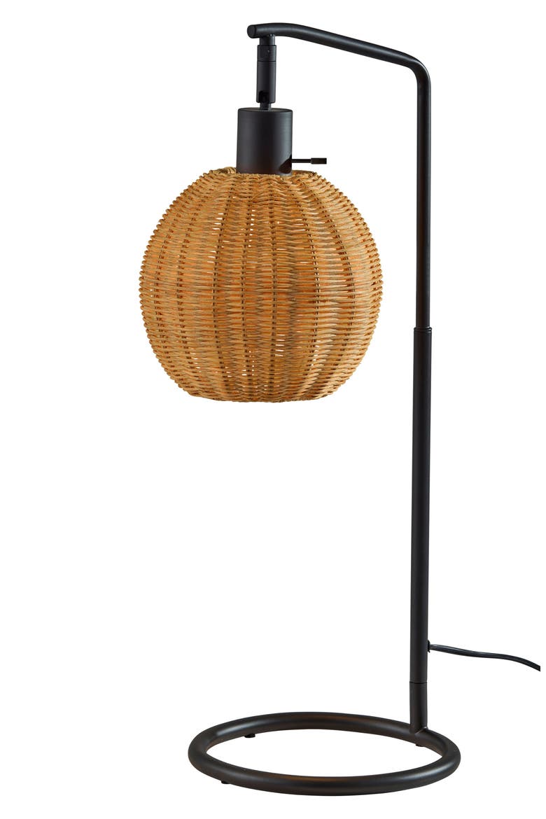 Maeve Table Lamp, Main, color, BLACK
